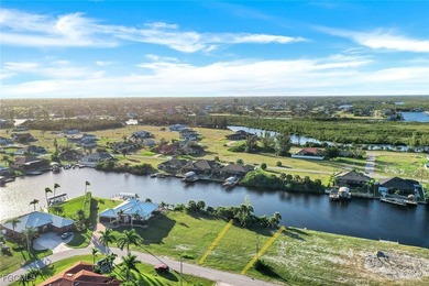 Desirable Southern Exposure Waterfront Homesite! Build your on Burnt Store Golf Club in Florida - for sale on GolfHomes.com, golf home, golf lot