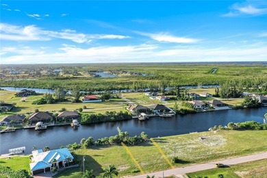 Desirable Southern Exposure Waterfront Homesite! Build your on Burnt Store Golf Club in Florida - for sale on GolfHomes.com, golf home, golf lot