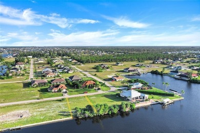 Desirable Southern Exposure Waterfront Homesite! Build your on Burnt Store Golf Club in Florida - for sale on GolfHomes.com, golf home, golf lot