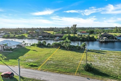 Desirable Southern Exposure Waterfront Homesite! Build your on Burnt Store Golf Club in Florida - for sale on GolfHomes.com, golf home, golf lot