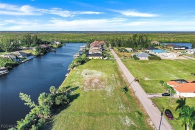Desirable Southern Exposure Waterfront Homesite! Build your on Burnt Store Golf Club in Florida - for sale on GolfHomes.com, golf home, golf lot