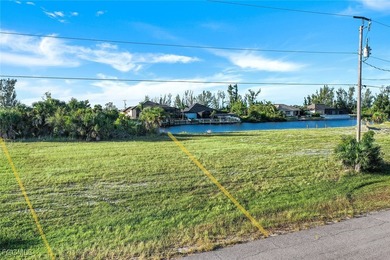 Desirable Southern Exposure Waterfront Homesite! Build your on Burnt Store Golf Club in Florida - for sale on GolfHomes.com, golf home, golf lot