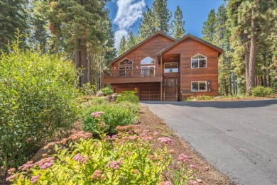 Nestled in the serene embrace of Tahoe Donner, this delightful on Tahoe Donner Golf Course in California - for sale on GolfHomes.com, golf home, golf lot