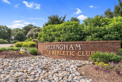 Enjoy the amazing lifestyle of Hedingham at this 2-car garage on Hedingham Golf and Athletic Club in North Carolina - for sale on GolfHomes.com, golf home, golf lot