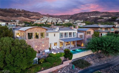 Exquisite estate on the coveted 18th fairway in prestigious on Dragon Ridge Country Club in Nevada - for sale on GolfHomes.com, golf home, golf lot