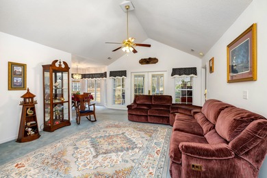 Beautiful patio home w/ a boat slip & view of the #17 green of on Players Course At Wyboo Plantation in South Carolina - for sale on GolfHomes.com, golf home, golf lot