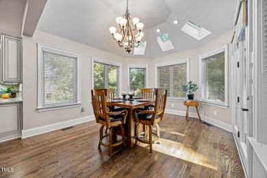 This spacious 6,785 square foot home with 5 bedrooms, 5 full on Hasentree Club in North Carolina - for sale on GolfHomes.com, golf home, golf lot