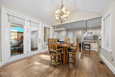 This spacious 6,785 square foot home with 5 bedrooms, 5 full on Hasentree Club in North Carolina - for sale on GolfHomes.com, golf home, golf lot