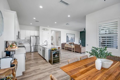 Step into timeless elegance in this stunning 2021 Craftsman home on Verrado Golf Club - Victory in Arizona - for sale on GolfHomes.com, golf home, golf lot