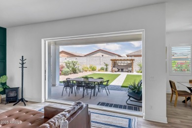Step into timeless elegance in this stunning 2021 Craftsman home on Verrado Golf Club - Victory in Arizona - for sale on GolfHomes.com, golf home, golf lot