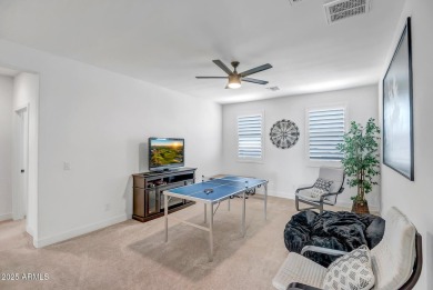 Step into timeless elegance in this stunning 2021 Craftsman home on Verrado Golf Club - Victory in Arizona - for sale on GolfHomes.com, golf home, golf lot