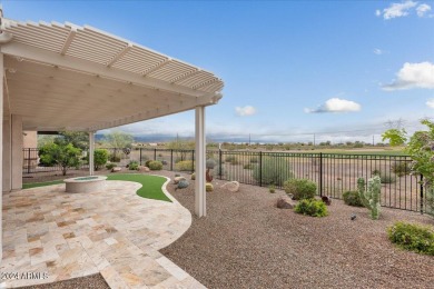 ENDEAVOR ON THE GOLF COURSE! Paver steps lead to private gated on Copper Canyon Golf Club in Arizona - for sale on GolfHomes.com, golf home, golf lot