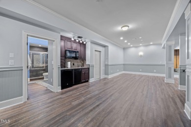 This spacious 6,785 square foot home with 5 bedrooms, 5 full on Hasentree Club in North Carolina - for sale on GolfHomes.com, golf home, golf lot