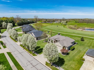 Step into luxury and ease with this beautifully updated on Cobblestone Golf Course in Indiana - for sale on GolfHomes.com, golf home, golf lot