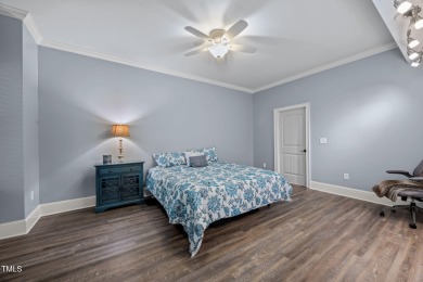 This spacious 6,785 square foot home with 5 bedrooms, 5 full on Hasentree Club in North Carolina - for sale on GolfHomes.com, golf home, golf lot