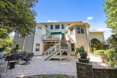 This spacious 6,785 square foot home with 5 bedrooms, 5 full on Hasentree Club in North Carolina - for sale on GolfHomes.com, golf home, golf lot