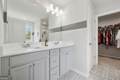 Welcome to this beautifully upgraded and energy-efficient 5 on Brookstone Golf and Country Club in Georgia - for sale on GolfHomes.com, golf home, golf lot