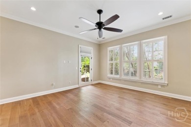 Step into timeless elegance in this beautifully crafted brick on Savannah Quarters Country Club in Georgia - for sale on GolfHomes.com, golf home, golf lot