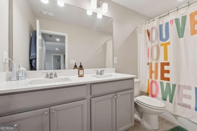 Welcome to this beautifully upgraded and energy-efficient 5 on Brookstone Golf and Country Club in Georgia - for sale on GolfHomes.com, golf home, golf lot