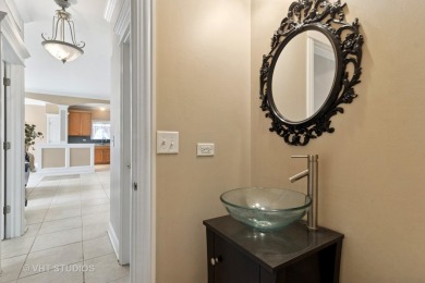 This very spacious 5-bedroom home, situated on a premium, fenced on Carillon Lakes 3 Hole Course in Illinois - for sale on GolfHomes.com, golf home, golf lot