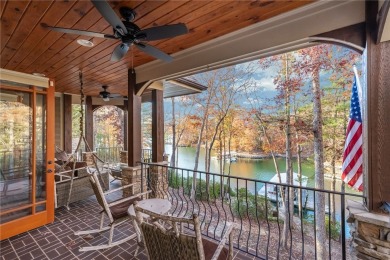 From its splendidly landscaped--and conveniently level--front on The Cliffs At Keowee Vineyards Golf Club in South Carolina - for sale on GolfHomes.com, golf home, golf lot