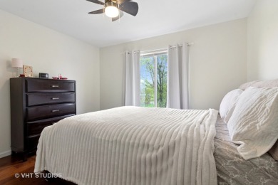 This very spacious 5-bedroom home, situated on a premium, fenced on Carillon Lakes 3 Hole Course in Illinois - for sale on GolfHomes.com, golf home, golf lot