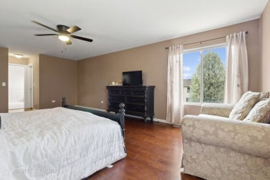 This very spacious 5-bedroom home, situated on a premium, fenced on Carillon Lakes 3 Hole Course in Illinois - for sale on GolfHomes.com, golf home, golf lot