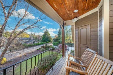 From its splendidly landscaped--and conveniently level--front on The Cliffs At Keowee Vineyards Golf Club in South Carolina - for sale on GolfHomes.com, golf home, golf lot