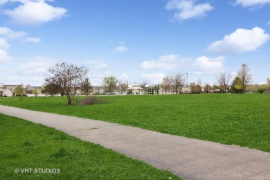 This very spacious 5-bedroom home, situated on a premium, fenced on Carillon Lakes 3 Hole Course in Illinois - for sale on GolfHomes.com, golf home, golf lot