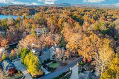 From its splendidly landscaped--and conveniently level--front on The Cliffs At Keowee Vineyards Golf Club in South Carolina - for sale on GolfHomes.com, golf home, golf lot