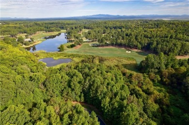 BEAUTIFUL LAKE AND GOLF COURSE HOMESITE WITH VIEW OF THE on Hawks Ridge Golf Club in Georgia - for sale on GolfHomes.com, golf home, golf lot