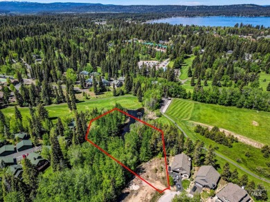 Gorgeous building lot that backs to Cedar #1 Tee Box and Driving on McCall Municipal Golf Course in Idaho - for sale on GolfHomes.com, golf home, golf lot