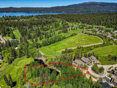 Gorgeous building lot that backs to Cedar #1 Tee Box and Driving on McCall Municipal Golf Course in Idaho - for sale on GolfHomes.com, golf home, golf lot