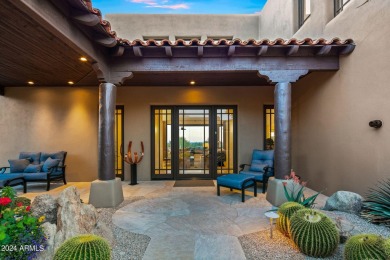 Discover luxury living in this meticulously crafted 5-bed, 4 on The Country Club At DC Ranch in Arizona - for sale on GolfHomes.com, golf home, golf lot
