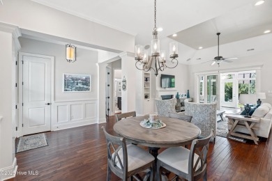 Exceptional Custom Hagood Home, located in the exclusive gated on Members Club At St. James Plantation in North Carolina - for sale on GolfHomes.com, golf home, golf lot