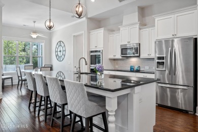 Exceptional Custom Hagood Home, located in the exclusive gated on Members Club At St. James Plantation in North Carolina - for sale on GolfHomes.com, golf home, golf lot