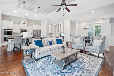 Exceptional Custom Hagood Home, located in the exclusive gated on Members Club At St. James Plantation in North Carolina - for sale on GolfHomes.com, golf home, golf lot