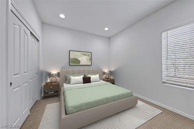 Sweeping Strip, City & Mountain Views create a dramatic backdrop on Revere Golf Club in Nevada - for sale on GolfHomes.com, golf home, golf lot