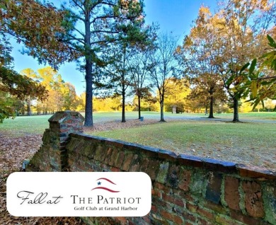 Build your dream home on this stunning golf course lot, located on The Patriot Golf Club At Grand Harbor in South Carolina - for sale on GolfHomes.com, golf home, golf lot