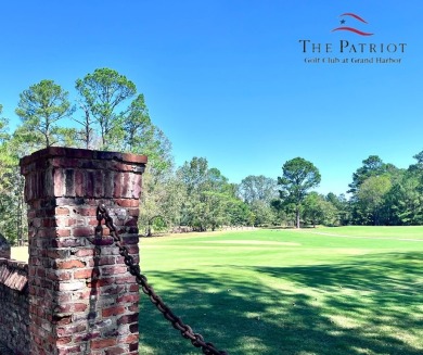 Build your dream home on this stunning golf course lot, located on The Patriot Golf Club At Grand Harbor in South Carolina - for sale on GolfHomes.com, golf home, golf lot