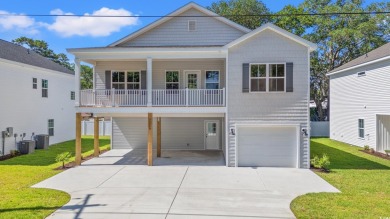 Welcome to your new beach house paradise! This new construction on Beachwood Golf Club in South Carolina - for sale on GolfHomes.com, golf home, golf lot