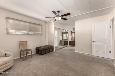 Enjoy resort living in this charming home located on a quiet on Fountain of the Sun Country Club in Arizona - for sale on GolfHomes.com, golf home, golf lot