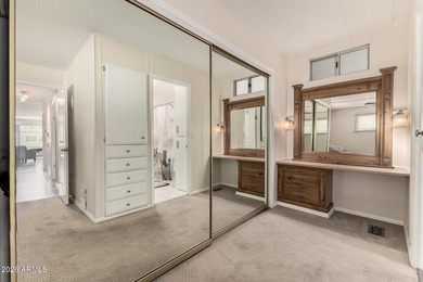 Enjoy resort living in this charming home located on a quiet on Fountain of the Sun Country Club in Arizona - for sale on GolfHomes.com, golf home, golf lot