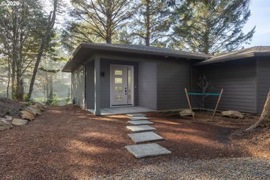 Experience refined coastal living ideally situated on the 16th on  in Oregon - for sale on GolfHomes.com, golf home, golf lot