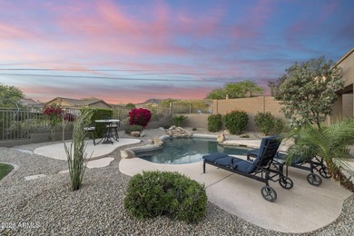 Impeccably maintained and showcasing true pride of ownership on Sanctuary Golf Course At WestWorld in Arizona - for sale on GolfHomes.com, golf home, golf lot