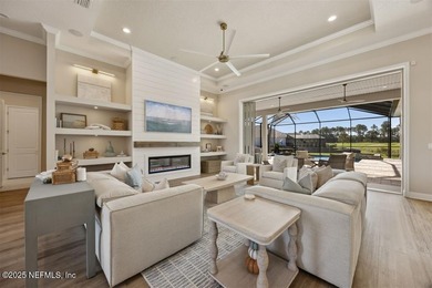 Step inside this stunning Egret V by ICI Homes, offering 4 on Amelia National Golf and Country Club in Florida - for sale on GolfHomes.com, golf home, golf lot