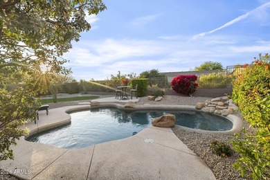 Impeccably maintained and showcasing true pride of ownership on Sanctuary Golf Course At WestWorld in Arizona - for sale on GolfHomes.com, golf home, golf lot