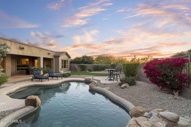 Impeccably maintained and showcasing true pride of ownership on Sanctuary Golf Course At WestWorld in Arizona - for sale on GolfHomes.com, golf home, golf lot