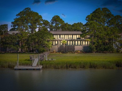 Modern elegance with stunning vistas that include not only Capn on The Seabrook Island Club in South Carolina - for sale on GolfHomes.com, golf home, golf lot