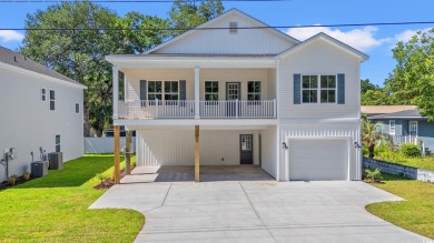 Welcome to your new beach house paradise! This new construction on Beachwood Golf Club in South Carolina - for sale on GolfHomes.com, golf home, golf lot